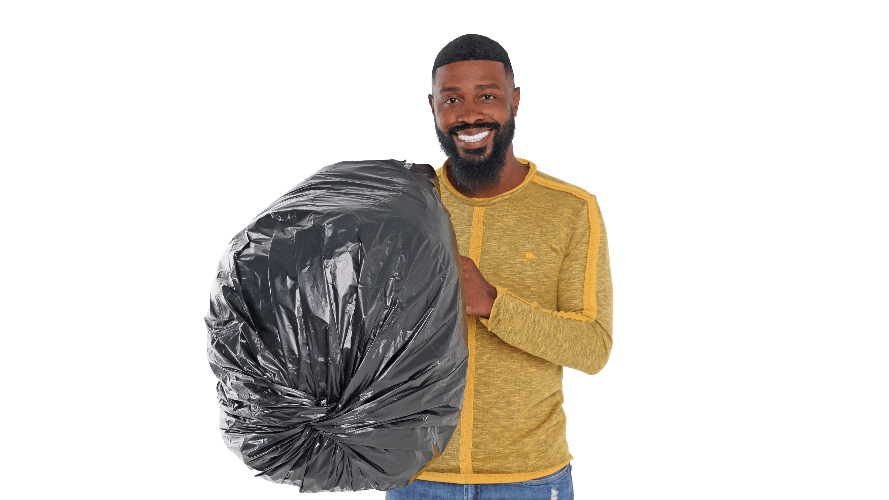 Por que usar sacos de lixo reforçados de 100 litros e 110 litros?